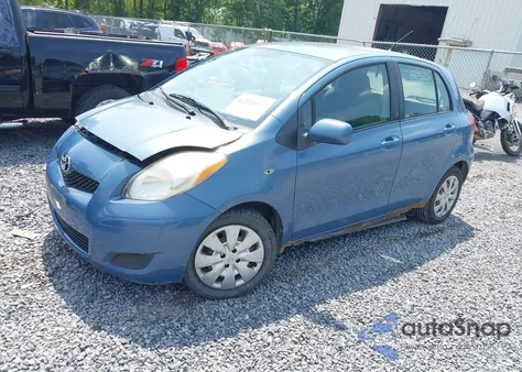 2010 Toyota Yaris from USA, damaged, VIN JTDKT4K37A5281989